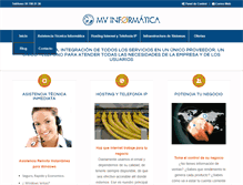 Tablet Screenshot of mvinformatica.es